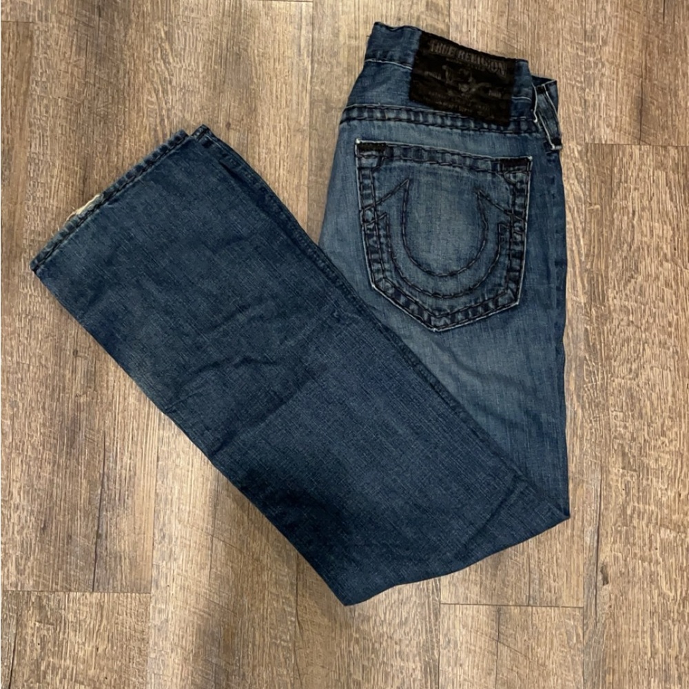 Vintage Rate True Religion Bobby Super T Black Tab Jeans